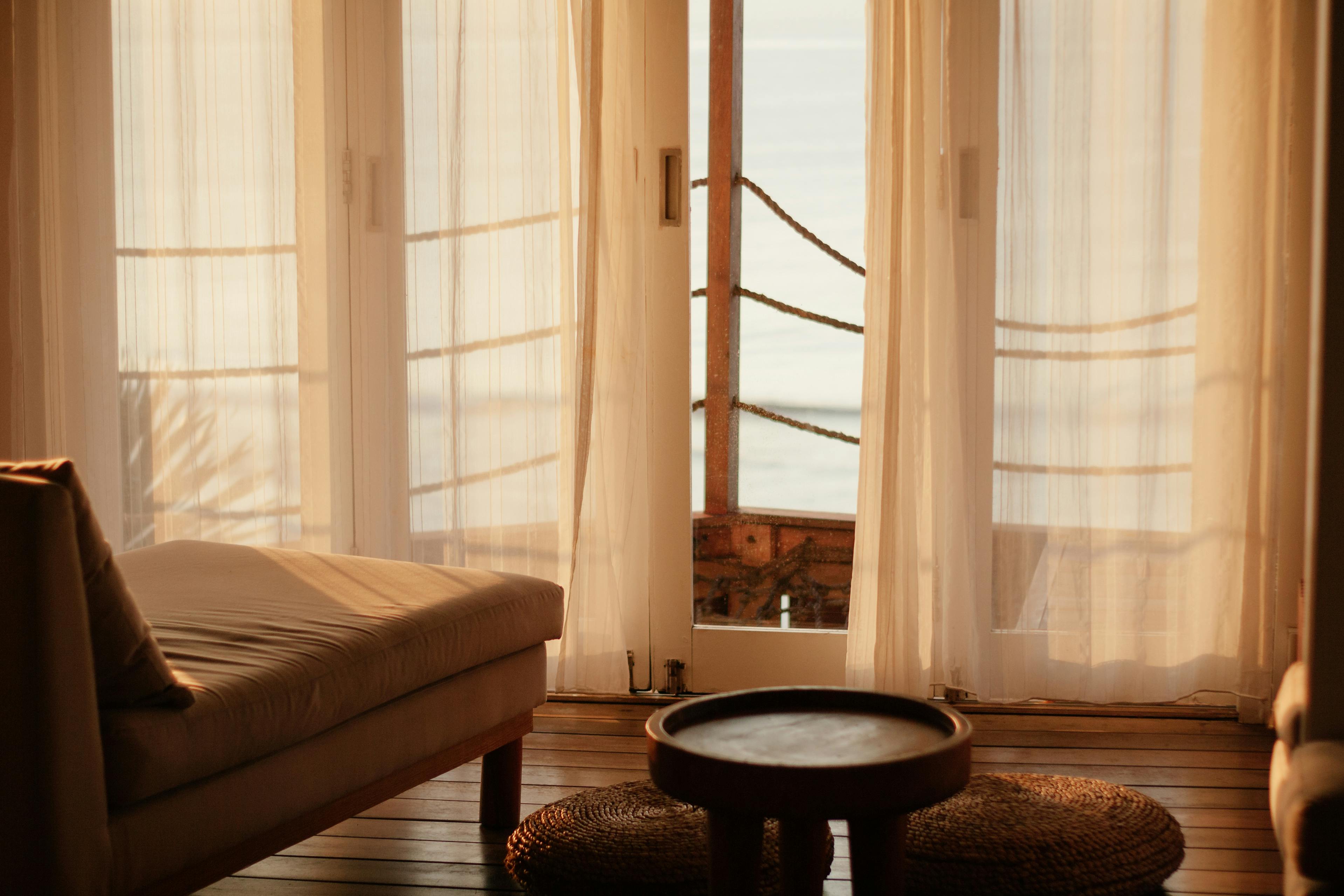 Warm, luminous interior — light and calm