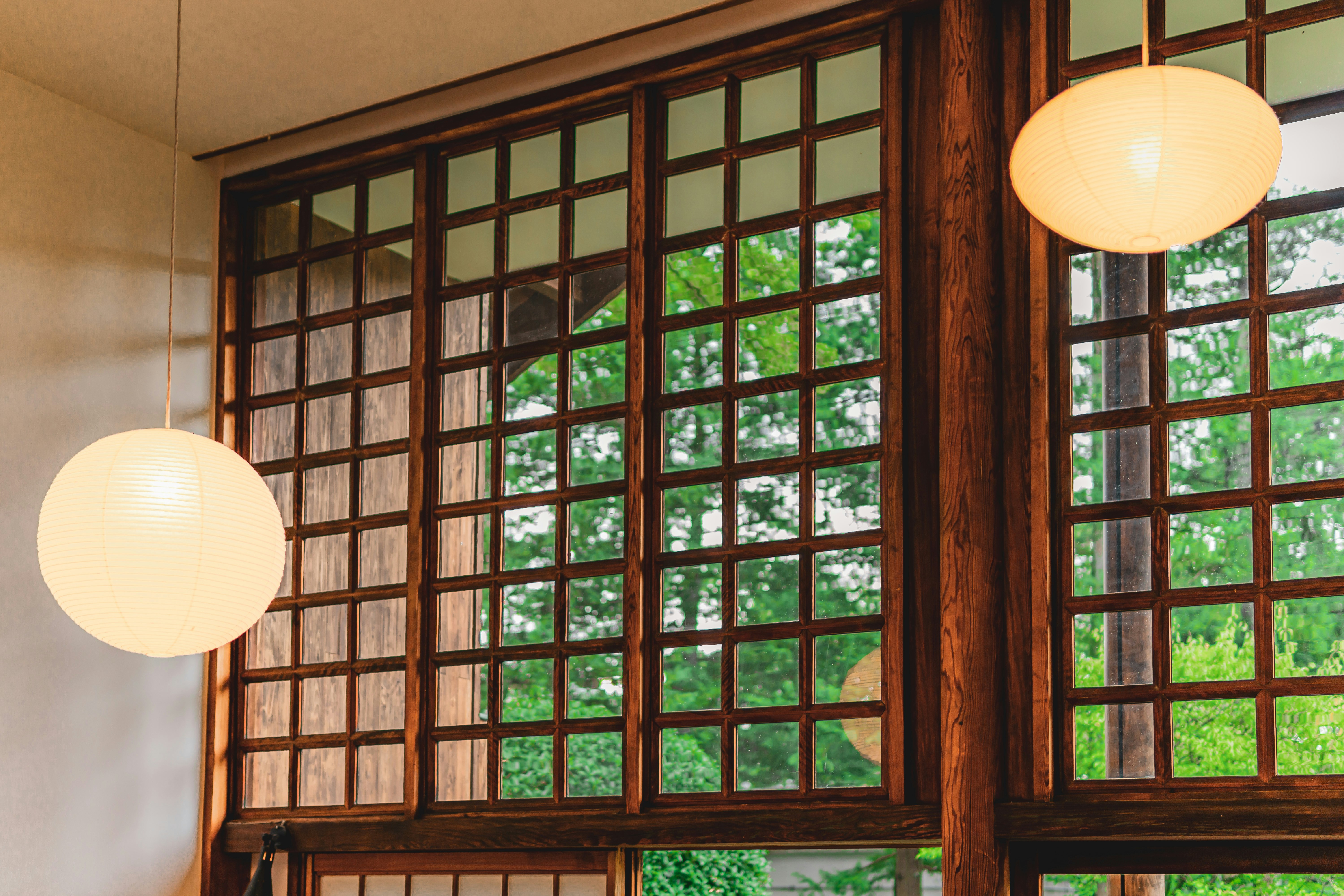 Japanese lanterns — light and stillness