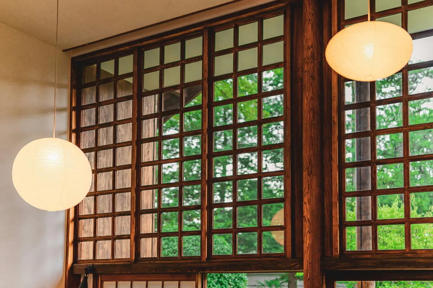 Japanese lanterns — light and stillness